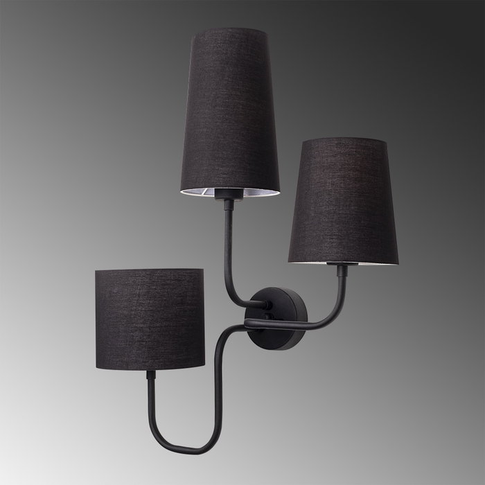 Opviq Çatal - 3571 Lámpara de pared metálica negra Opviq Çatal - 3571 Lámpara de pared metálica negra